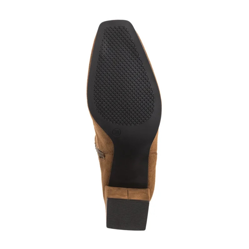 Caprice Brązowe 9-25547-41 394 Brown Stretch (CP427-b) kurpes