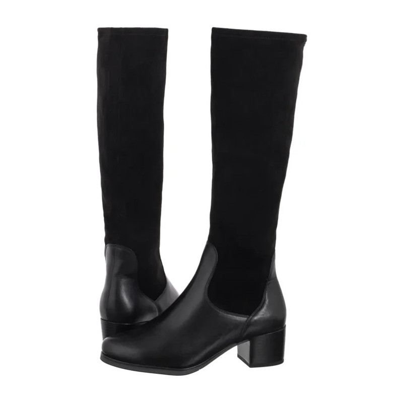 Caprice Czarne 9-25531-45 019 Black Comb (CP445-a) kurpes