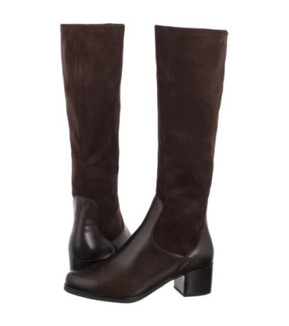 Caprice Brązowe 9-25531-45 329 Dk Brown Comb (CP445-b) shoes