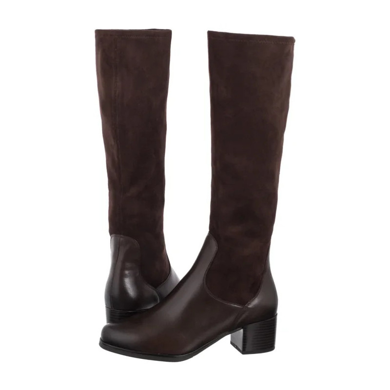 Caprice Brązowe 9-25531-45 329 Dk Brown Comb (CP445-b) bateliai