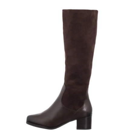 Caprice Brązowe 9-25531-45 329 Dk Brown Comb (CP445-b) bateliai