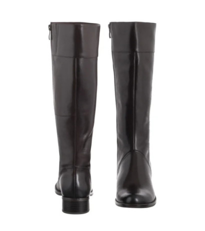 Caprice Brązowe 9-25511-41 337 Dk Brown Nappa (CP448-a) boots