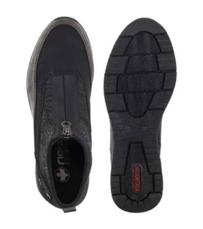 Rieker Czarne N9362-01 Black Combination (RI286-a) Boots