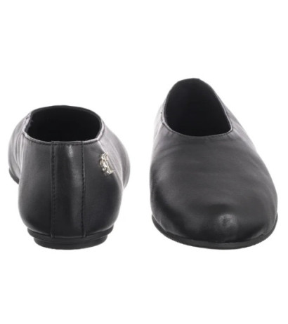 Calvin Klein Round Ballerina Lth Hardware Black HW0HW02810 BEH (CK684-a) ballerinas