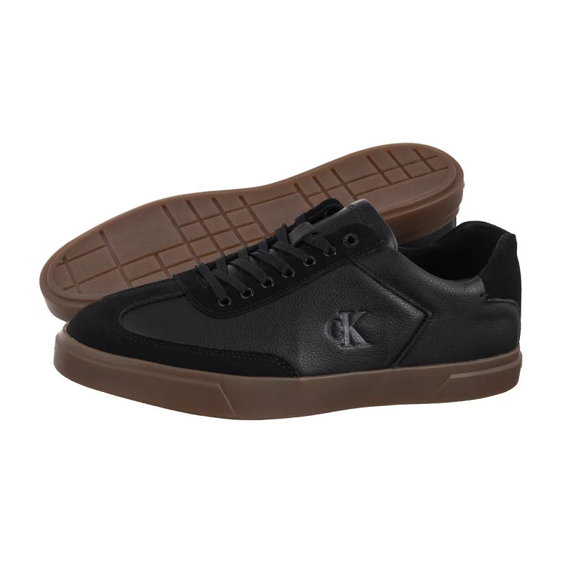 Calvin Klein Low Pro Cups Lth Mix Mg Black HW0HW02825 BEH (CK685-a) shoes