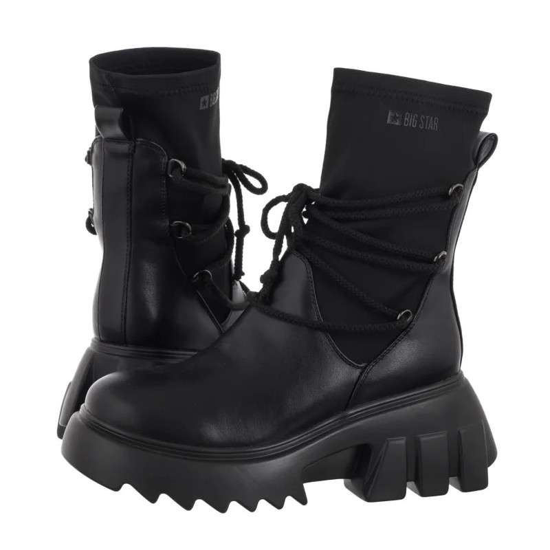 Big Star Czarne MM274590 (BI605-a) kurpes