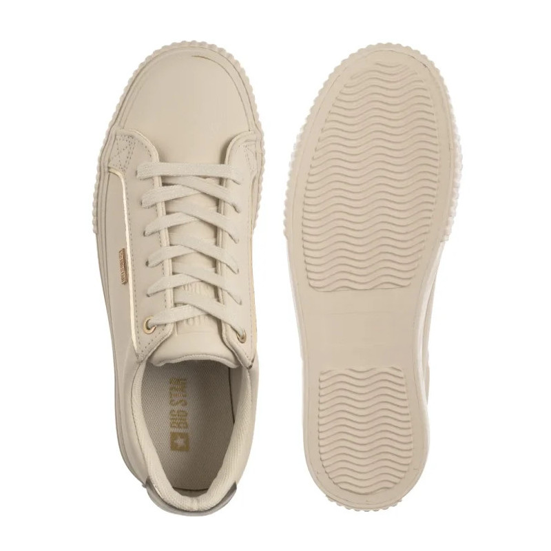 Big Star Beżowe SS274027 (BI610-a) kurpes