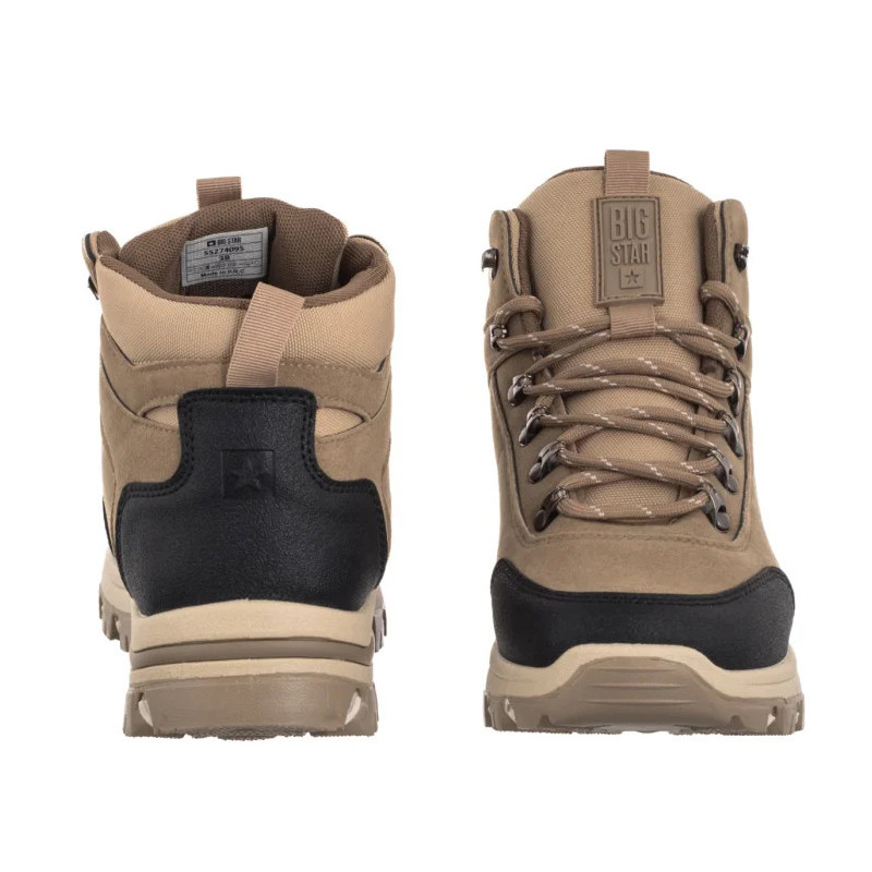 Big Star Beżowe SS274095 (BI614-a) kurpes