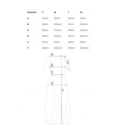 M858 Sukienka maxi z wycięciem na plecach - model 2