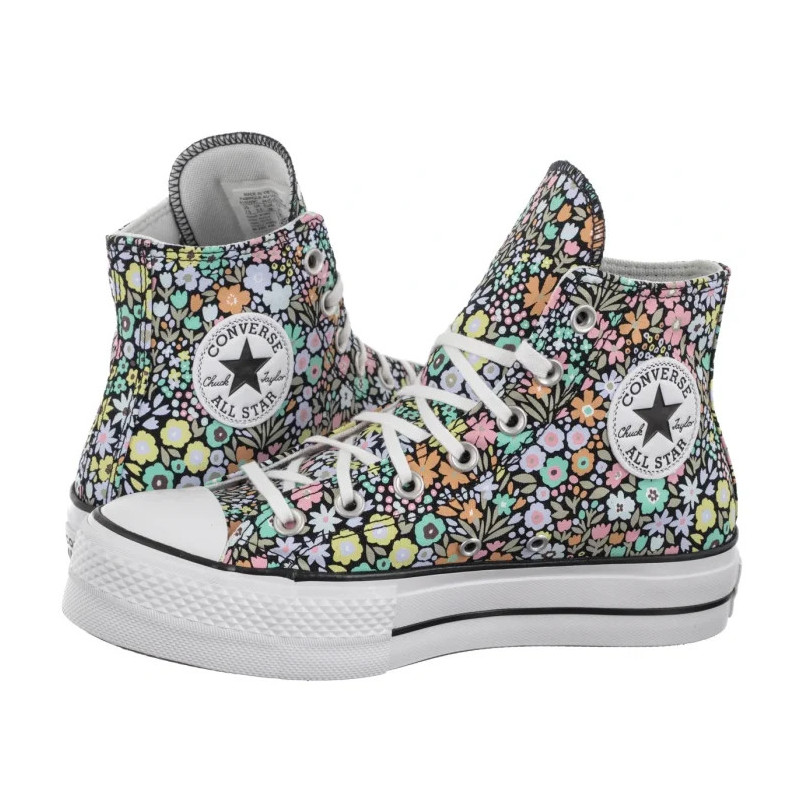 Converse CTAS Lift Hi Black/White/Pale Surplus A15009C (CO799-a) bateliai
