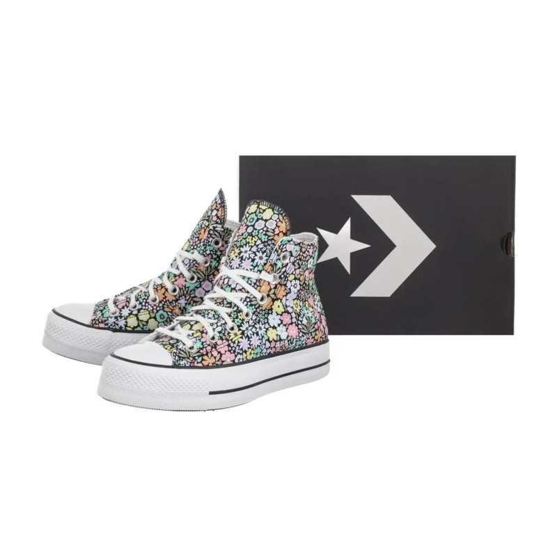 Converse CTAS Lift Hi Black/White/Pale Surplus A15009C (CO799-a) apavi