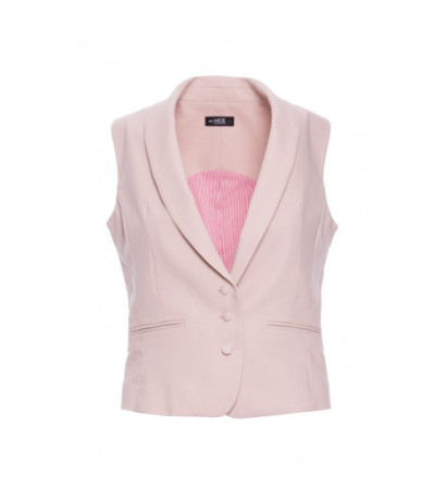 M859 Kamizelka jeansowa - beżowa