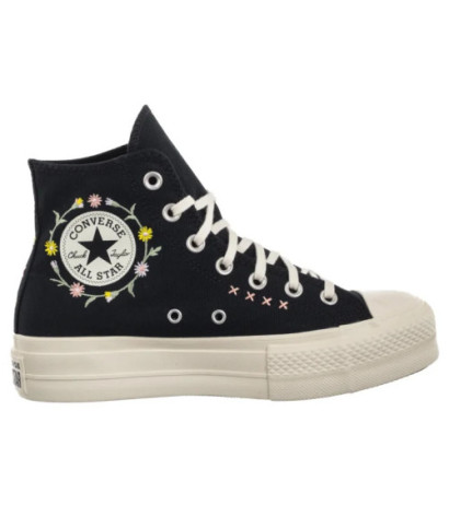 Converse CTAS Lift Hi Black/Egret/Flamingo Fade A15007C (CO801-a) shoes