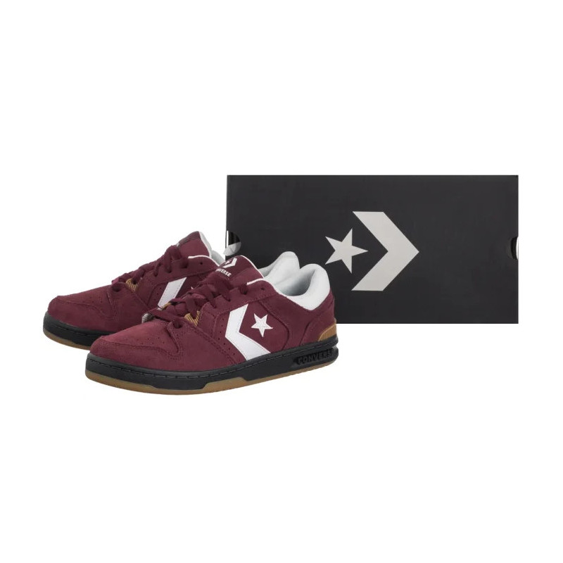 Converse CL98 OX Deep Bordeaux/White/Gum A15607C (CO802-b) sportiniai bateliai