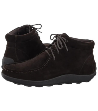 Geox U Spherica EC14 A Dk Brown U56HLA 00022 C6006 (GE229-a) shoes