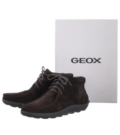 Geox U Spherica EC14 A Dk Brown U56HLA 00022 C6006 (GE229-a) shoes