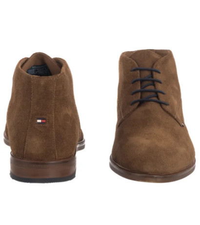 Tommy Hilfiger Hilfiger Dress Suede Boot Coconut Grove FM0FM05726 GVQ (TH1378-a) apavi