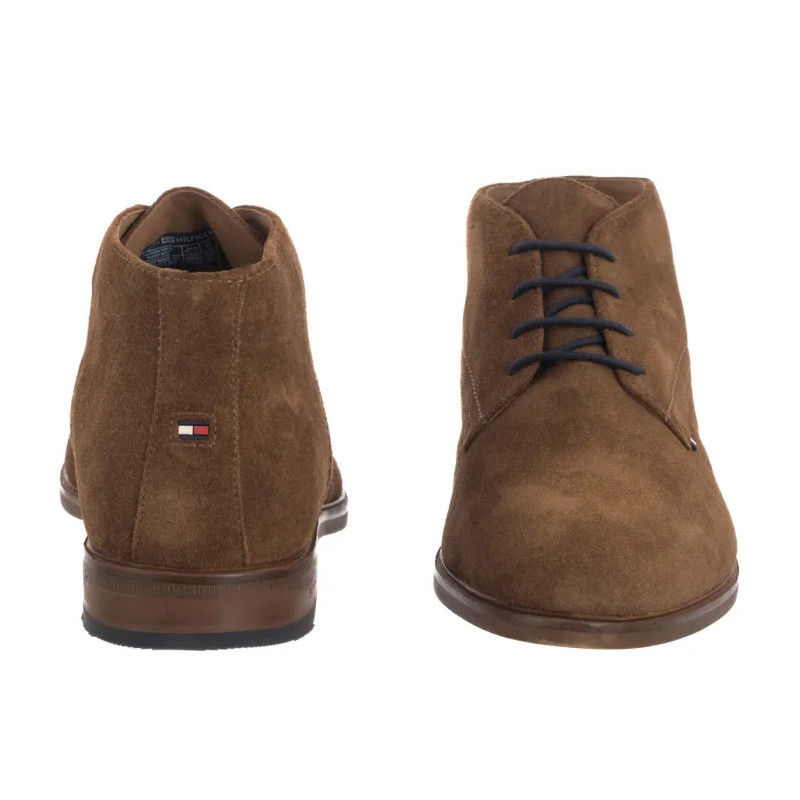 Tommy Hilfiger Hilfiger Dress Suede Boot Coconut Grove FM0FM05726 GVQ (TH1378-a) shoes