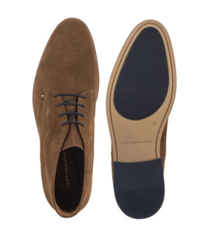 Tommy Hilfiger Hilfiger Dress Suede Boot Coconut Grove FM0FM05726 GVQ (TH1378-a) kingad