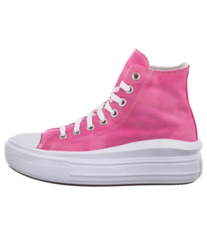 Converse CTAS Move Hi White/Chaos Fuchsia A11817C (CO651-f) shoes