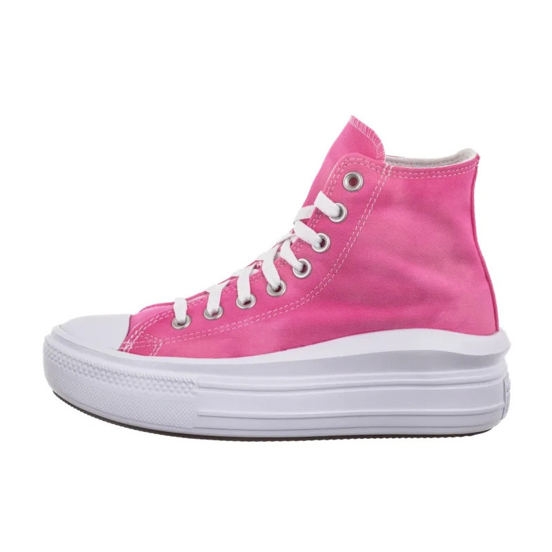 Converse CTAS Move Hi White/Chaos Fuchsia A11817C (CO651-f) bateliai
