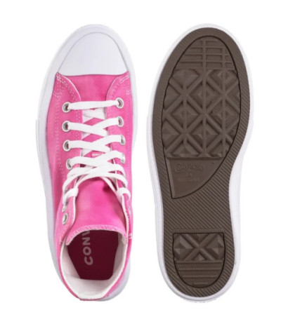 Converse CTAS Move Hi White/Chaos Fuchsia A11817C (CO651-f) bateliai