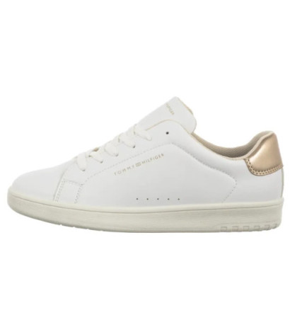 Tommy Hilfiger Low Cut Lace-Up Sneaker T3A9-33976-1355 X048 White/Platinum (TH1373-a) sporta apavi