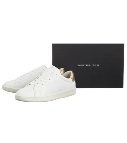 Tommy Hilfiger Low Cut Lace-Up Sneaker T3A9-33976-1355 X048 White/Platinum (TH1373-a) sporta apavi