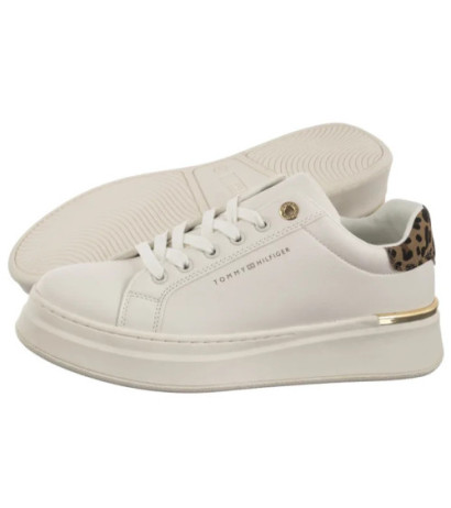 Tommy Hilfiger Low Cut Lace-Up Sneaker T3A9-33986-1842 A472 Off White/Beige (TH1374-a) sportiniai bateliai