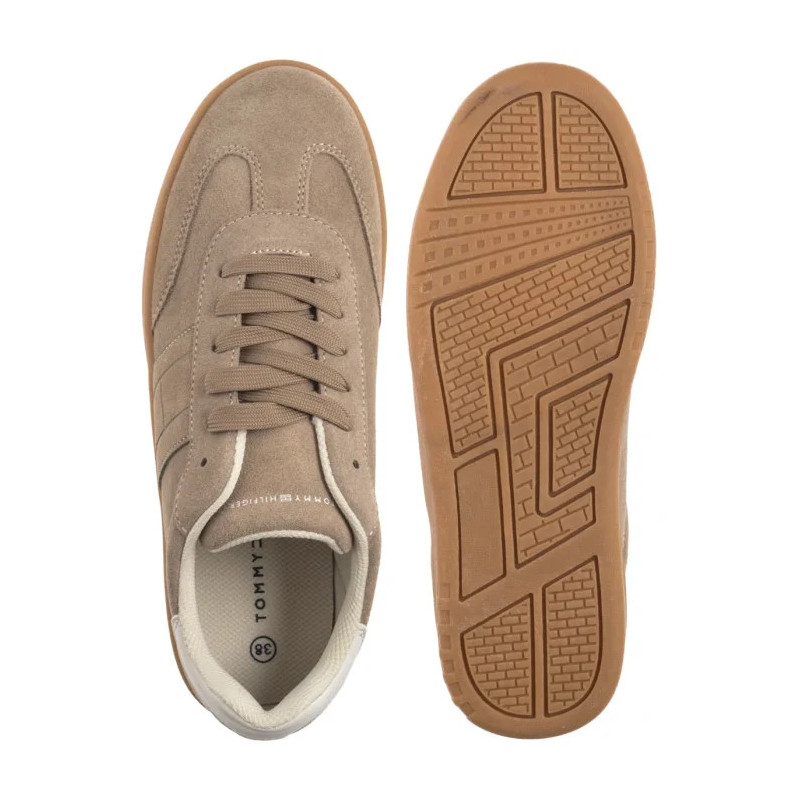 Tommy Hilfiger Low Cut Lace-Up Sneaker T3X9-34082-1840 A360 Beige/Off White (TH1375-a) sporta apavi