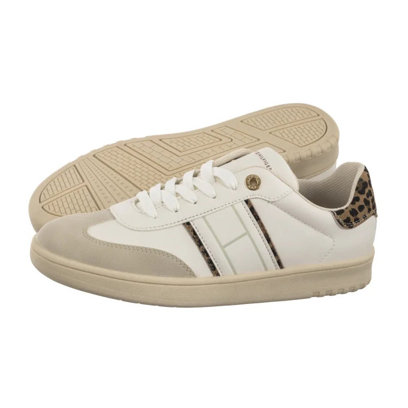 Tommy Hilfiger Low Cut Lace-Up Sneaker T3A9-33974-1842 A472 Off White/Beige (TH1376-a) sportiniai bateliai