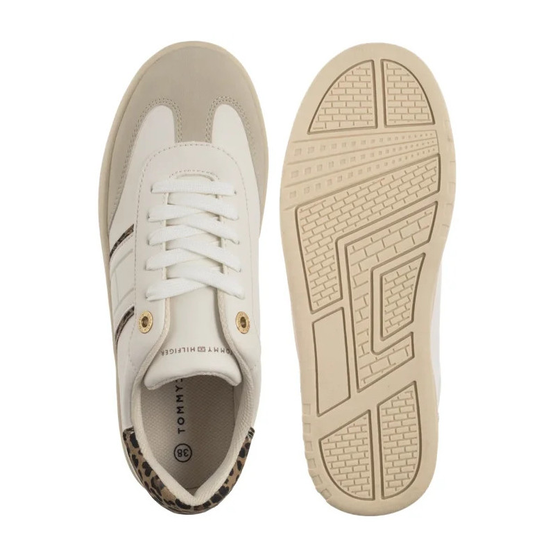 Tommy Hilfiger Low Cut Lace-Up Sneaker T3A9-33974-1842 A472 Off White/Beige (TH1376-a) sportiniai bateliai