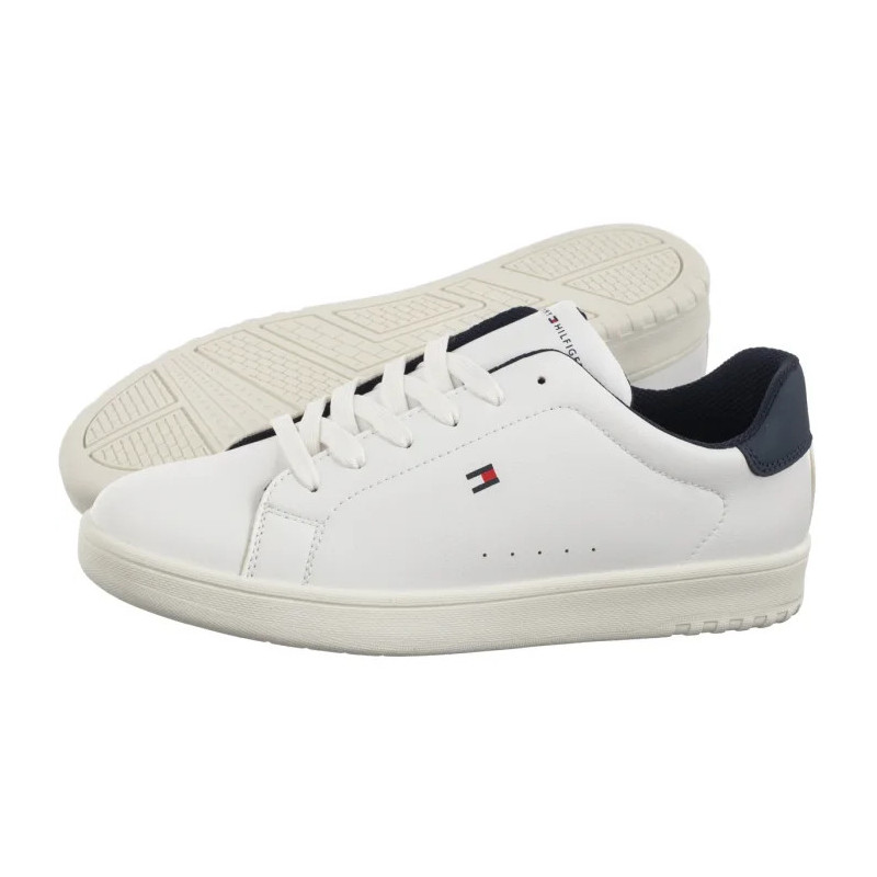 Tommy Hilfiger Low Cut Lace-Up Sneaker T3X9-34073-1355 X336 White/Blue (TH1377-a) sports Shoes