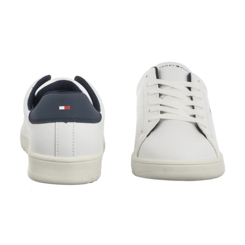Tommy Hilfiger Low Cut Lace-Up Sneaker T3X9-34073-1355 X336 White/Blue (TH1377-a) sportiniai bateliai