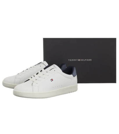 Tommy Hilfiger Low Cut Lace-Up Sneaker T3X9-34073-1355 X336 White/Blue (TH1377-a) sports Shoes