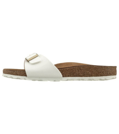 Birkenstock Madrid BS Patent White 1005310 (BK6-h) Moteriški batai/šlepetės