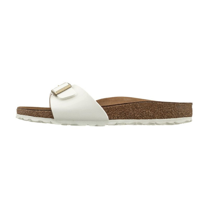 Birkenstock Madrid BS Patent White 1005310 (BK6-h) Moteriški batai/šlepetės