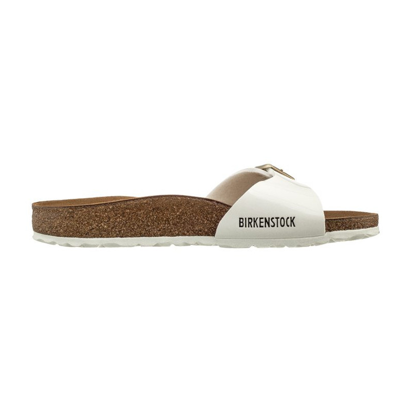 Birkenstock Madrid BS Patent White 1005310 (BK6-h) Moteriški batai/šlepetės