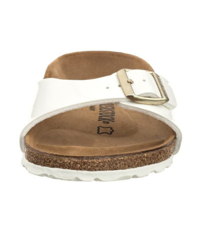Birkenstock Madrid BS Patent White 1005310 (BK6-h) Women's Shoes/Flip Flops