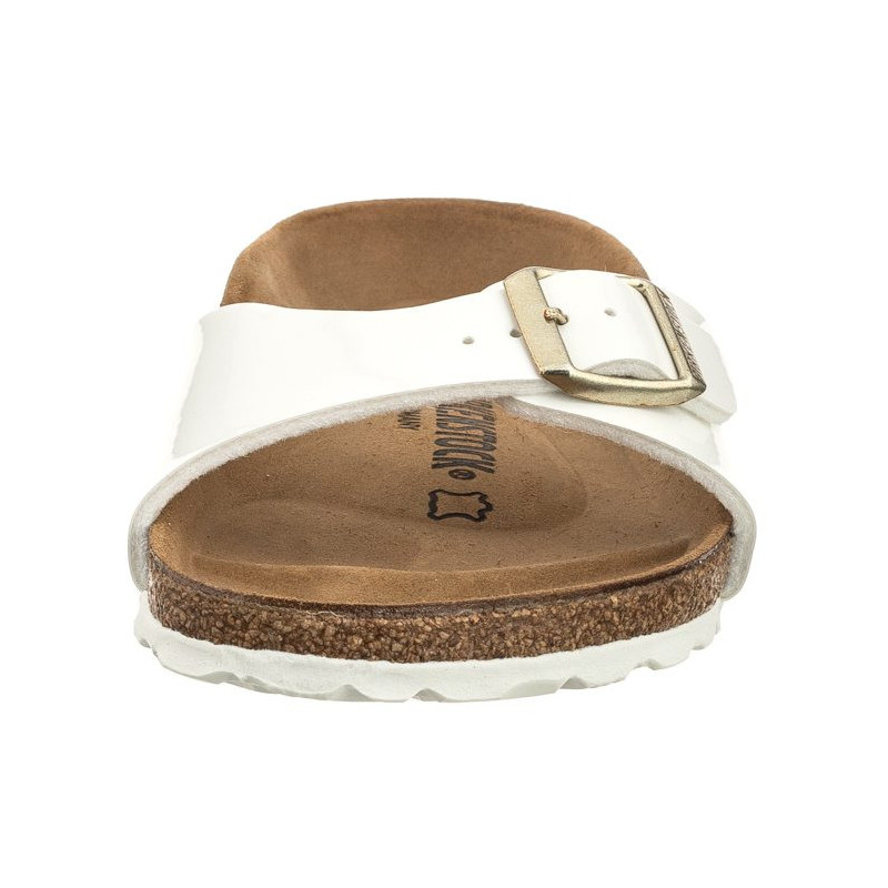 Birkenstock Madrid BS Patent White 1005310 (BK6-h) Moteriški batai/šlepetės