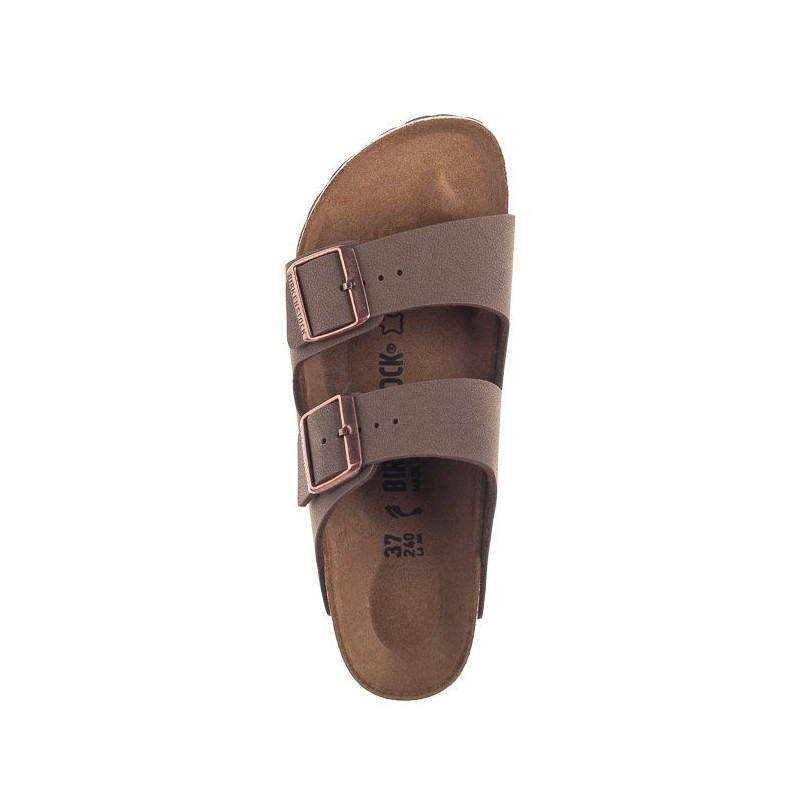 Birkenstock Arizona BF Nubuk Mocca 151183 (BK19-a) Sieviešu apavi/Flip Flops