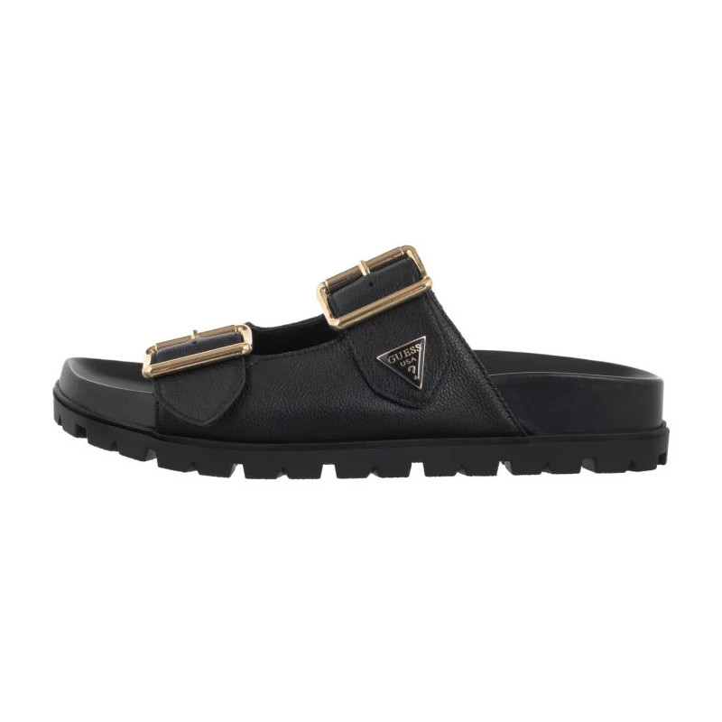 Guess Fasten FLTST LEA03 Black (GU745-a) Sieviešu apavi/Flip Flops