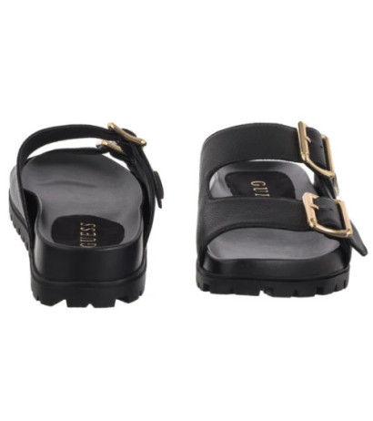 Guess Fasten FLTST LEA03 Black (GU745-a) Sieviešu apavi/Flip Flops