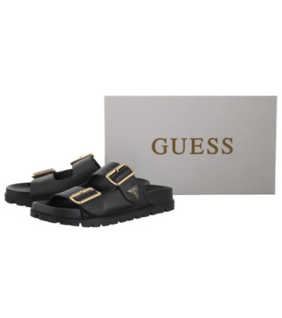 Guess Fasten FLTST LEA03 Black (GU745-a) Sieviešu apavi/Flip Flops