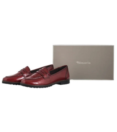 Tamaris Czerwone 1-24239-42 524 Red Patent (TM558-a) kurpes