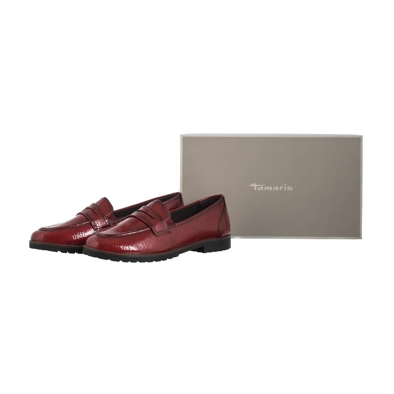 Tamaris Czerwone 1-24239-42 524 Red Patent (TM558-a) batai