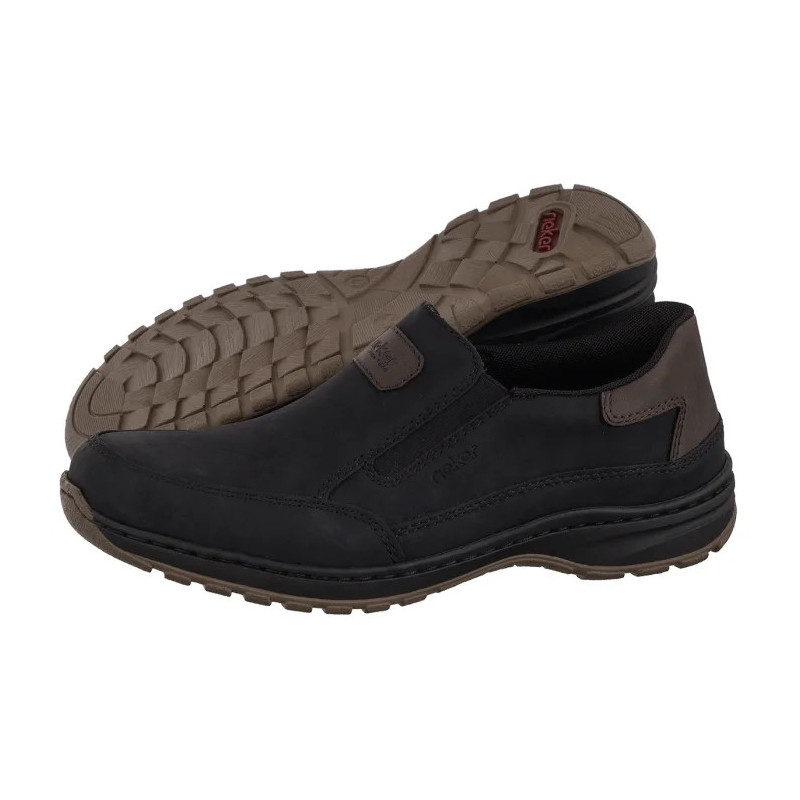 Rieker Czarne 03365-00 Black (RI288-a) batai