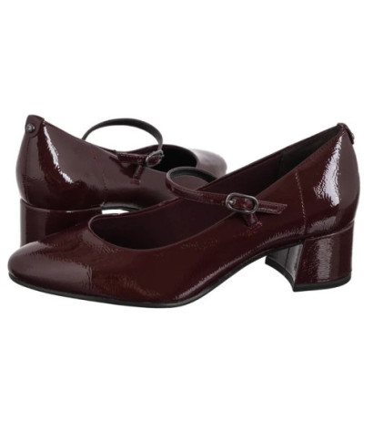 Tamaris Beżowe Lakierowane 1-22312-43 341 Taupe (TM555-b) shoes