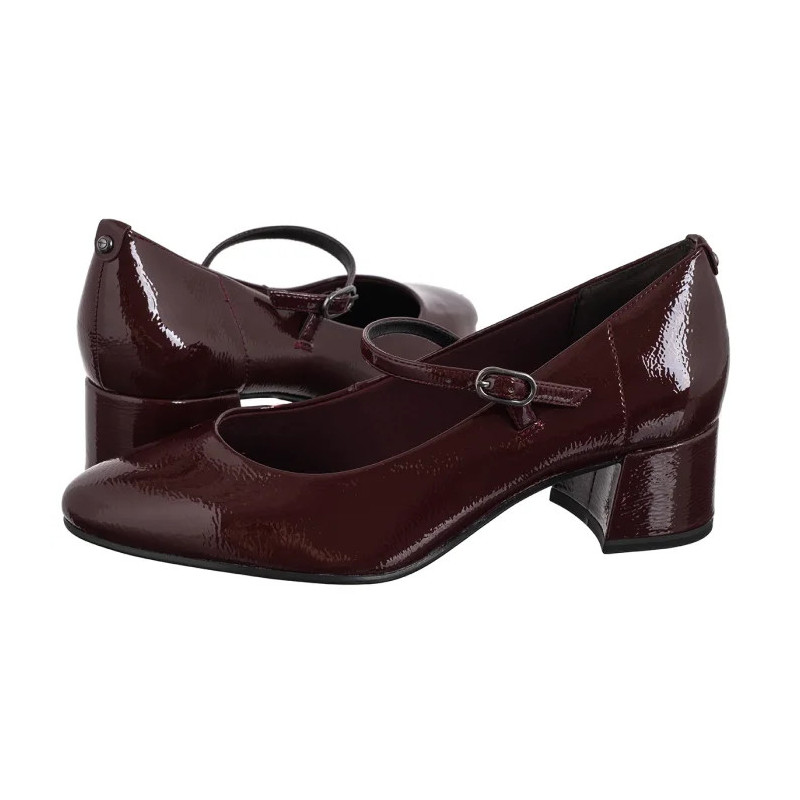 Tamaris Bordowe Lakierowane 1-22312-43 537 Merlot (TM555-b) kingad