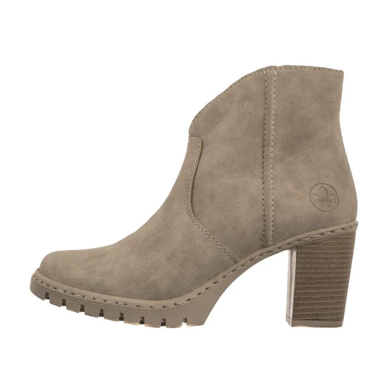 Rieker Beżowe Y2553-60 Beige (RI289-a) kingad